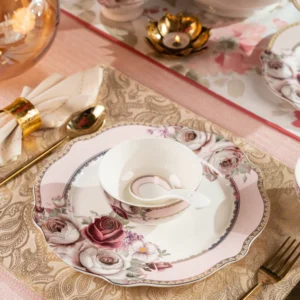 Rose Garden 51 Pcs Dinner Set